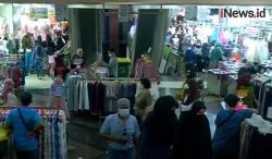 Video Pasar Tanah Abang Diserbu Pengunjung Jelang Penutupan