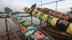 Meriam Karbit Ukuran Besar Akan Meriahkan Malam Takbiran Besok di Pontianak