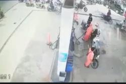 Detik-Detik SPBU di NTT Terbakar Terekam Kamera Pengawas