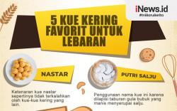 Infografis Kue Kering Paling Populer saat Lebaran