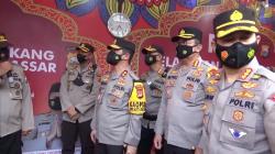 Kapolda Sulsel Tinjau Pos Perbatasan Maros-Bone <