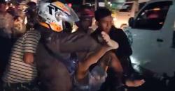 Kecelakaan Beruntun 3 Motor Pemudik di Cirebon, 2 Luka-Luka<