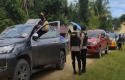 Video Rombongan Kapolres Maybrat Papua Barat Ditembaki Orang Tak Dikenal