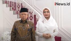 Ucapkan Idul Fitri, Wapres Ma'ruf Amin Minta Masyarakat Terus Berikhtiar untuk Keluar dari Pandemi Covid-19