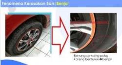 Penyebab Ban Mobil Benjol, Perhatikan Cara Berkendara 