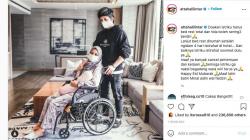 Sedih, Aurel Hermansyah Tidak Bisa Sholat Id 