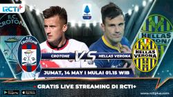 Link Live Streaming Crotone Vs Hellas Verona di RCTI+