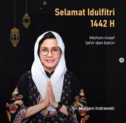 Sri Mulyani: Rasa rindu Bertemu Keluarga Jadi Cobaan Berat di Idul Fitri