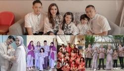 5 Gaya Selebriti di Hari Lebaran, Kompak dari Nenek hingga Cucu 