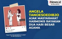 Infografis Pesan Toleransi dari Wamen Angela Tanoesoedibjo 