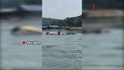 Video Perahu Wisata di Waduk Kedung Ombo Boyolali Terbalik, 9 Orang Hilang