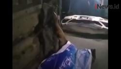 Video Tunawisma Tewas Ditabrak Mobil hingga Terseret Sejauh 8 Km