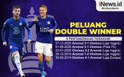 Infografis Final Piala FA: Chelsea Vs Leicester City