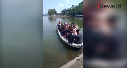 Video Sebelum Tenggelam, Korban Perahu Terbalik Sempat Berswafoto di Atas Perahu