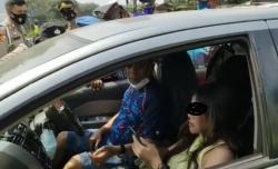 Perempuan Berbaju Seksi yang Mengamuk Diputar Balik di Jalur Anyer Terancam Pidana