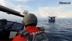 Detik-Detik Bakamla Tangkap Kapal Ikan Vietnam di Perairan Natuna Utara