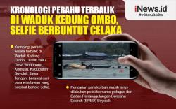 Infografis Kronologi Perahu Terbalik di Waduk Kedung Ombo, Selfie Berbuntut Celaka