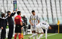 Juventus Hajar Inter Milan, Cristiano Ronaldo Tak Ngamuk saat Diganti<
