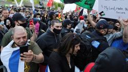 Bentrokan Massa Pro-Palestina dan Israel Pecah di Montreal <