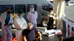 Dua dari 338 Pemudik Dites Rapid Antigen di Km 125 Tol Purbaleunyi Reaktif Covid-19<