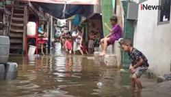 Video Kampung Marlina Muara Baru Jakut Terendam Banjir