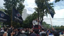 Buruh Bandung Desak Pemerintah Tekan PBB, Hentikan Konflik Palestina-Israel<