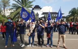 Demonstran Aksi Bela Palestina Desak PBB Seret Isral ke Pengadilan HAM Internasional<
