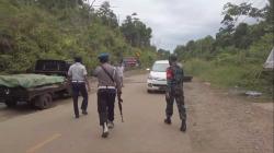 Pos Penyekatan di Luwu Timur Dijaga Pasukan Bersenjata Antisipasi Jaringan MIT Poso