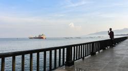 Cegah Kerumunan, Kawasan Pantai Ampenan Mataram Ditutup