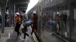 Kembali ke Jakarta, 14.000 Pemudik Tiba di Stasiun Pasar Senen