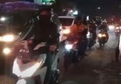 Video Ribuan Pemotor Padati Pantura pada Arus Balik Lebaran