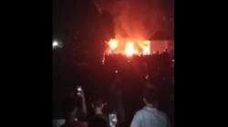 10 Perusak dan Pembakar Mapolsek Candipuro Jadi Tersangka, 9 Ditahan 