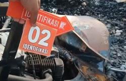 Video Mapolsek Candipuro Dibakar Massa, Botol Bensin dan Pengeras Suara Ditemukan