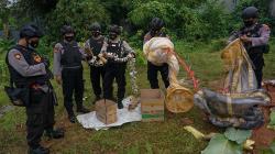 Diterbangkan Liar, Puluhan Balon Udara Diamankan Aparat Polres Pekalongan Kota