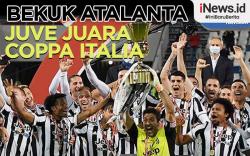 Infografis Juventus Juara Coppa Italia ke-14 usai Hajar Atalanta