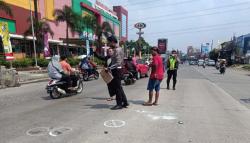 Tabrak Mobil di Pamulang, Pengendara Motor Patah Tulang 
