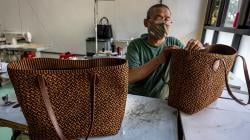 Tas Anyaman Kulit Buatan Semarang Tembus Pasar Luar Negeri