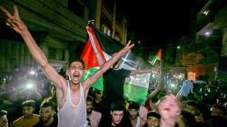 Ribuan Warga Palestina Turun ke Jalan Rayakan Gencatan Senjata dengan Israel