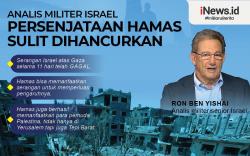 Infografis Analis Militer Israel Akui Persenjataan Hamas Sulit Dihancurkan