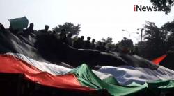 Video Aksi Bela Palestina, Ribuan Umat Muslim di Bandung dan Bogor Gelar Aksi dan Galang Dana<