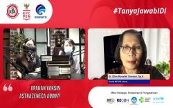 Komda KIPI DKI Jakarta Pastikan Vaksin yang Diberikan Aman