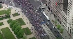 Video Dukung Palestina di Chicago dan New York, Massa Turun ke Jalan