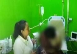 Video Pria di Lampung Siram Air Panas ke Ibu Kandung
