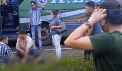 Detik-Detik Pengemudi Bus di Madina Meninggal dalam Perjalanan