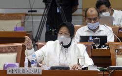  Mensos Risma Raker dengan Komisi VIII DPR