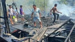 Kebakaran di Medan Marelan, 3 Rumah Warga Ludes Dilalap Api