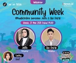 Saksikan Community Week iNews.id x TikTok Indonesia #MudikOnline Bersama Jelita dan Abi Rafdi 