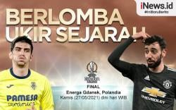 Infografis Villarreal Vs MU: Berlomba Ukir Sejarah