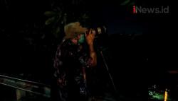 Video Puluhan Warga Bogor Antusias Saksikan Gerhana Bulan Total dari Jembatan Cinta