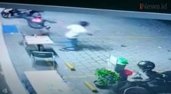 Video Perampasan Ponsel Pakai Kampak Terekam CCTV, Pelaku Penjual Angkringan Ditangkap
